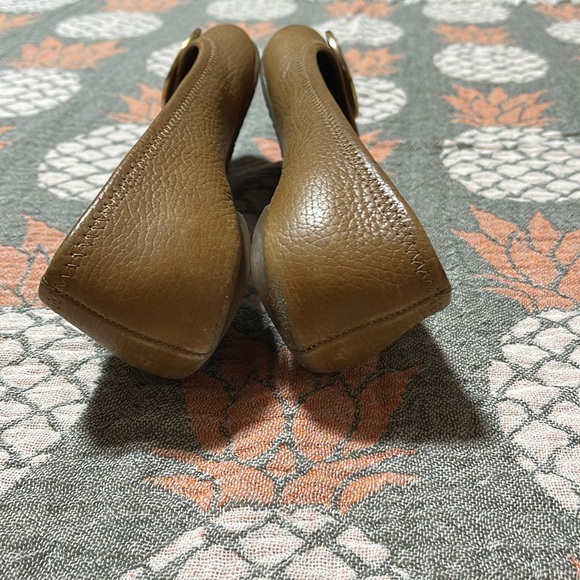 Tory Burch Reva flat - cognac Size 7M - Picture 3 of 11
